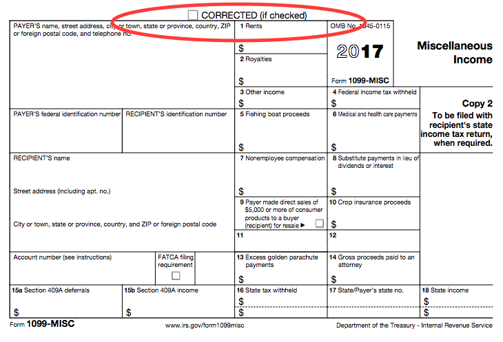1099 errors